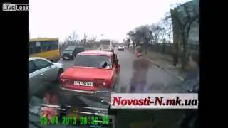 Решили выяснить отношения на дороге