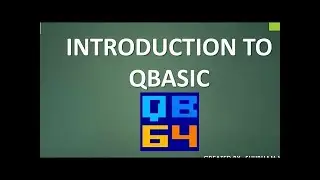 Introduction to QBASIC ? | BASIC and QBASIC
