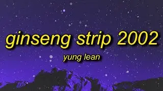 [1 HOUR 🕐] Yung Lean - Ginseng Strip 2002 (Lyrics) |   b come and go but you know i stay