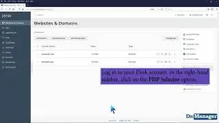How to Enable the Mailparse Extension of PHP Using CloudLinux Selector in Plesk   DA MANAGER