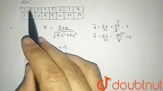 Calculate coefficient of correlation, given the following data :  | CLASS 11 | CORRELATION | ECO...