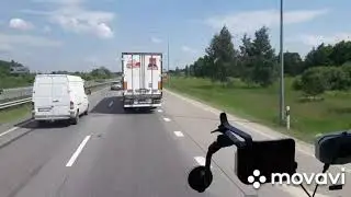 Дальнобой. Осел!!! Вместо бензина заправил дизель.