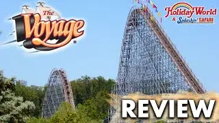 [Review] Voyage - Diese Holzachterbahn ist außer Kontrolle! | Holiday World 🇺🇸
