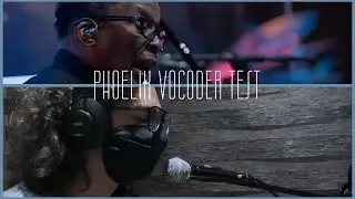 Herbie Hancock - Phoelix Vocoder Test