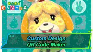 【Animal Crossing New Horizons】Custom Design QR Code Maker【ACNH】
