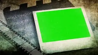 STILL MOVIE FRAME GREEN SCREEN EFFECT