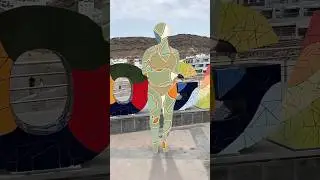 Cool #aftereffects technique on animated woman! #vfx #aftereffectsedit #vfxshorts #vfxlife