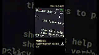 Los metadatos pueden revelar tu identidad completa he incluso tu ubicación, por eso los borramos 👁️