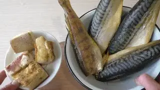 Копченая РЫБА И САЛО НА БАЛКОНЕ с помощью КОПТИЛЬНИ HOBBI SMOKE ЭТО ЧТО ТО!
