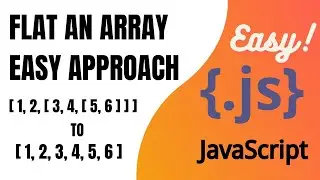 Flat an array | JS interview question | Easy problem
