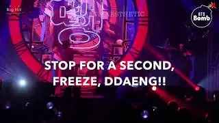 BTS PROM PARTY : UNIT STAGE - 땡 - BTS (방탄소년단) (Stage MIx) (Eng sub)