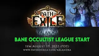 Bane Occultist 3.19 - what you should know before league start
