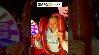 Boob's Outside Slingshot Ride 😂 