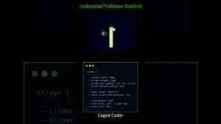 I Found The BEST Way To Control Volume Using HTML and CSS