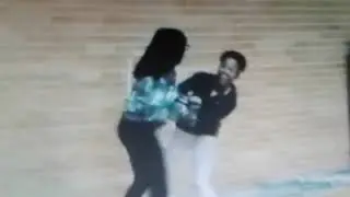 The GPSHS Girls Doing Some Wrestling Moves