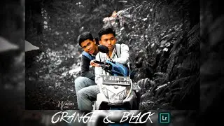 TUTORIAL CARA EDIT FOTO LIGHTROOM - BLACK & ORANGE