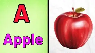 A To Z Alphabets Of English With Pictures : अंग्रेजी अक्षर बच्चो के लिए : #kidssong