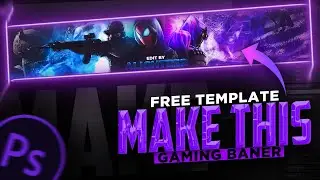 Awesome Gaming Banner | Photoshop Free Template @AlightZer