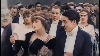 UNA NOCHE EN EL TEATRO / Charles Chaplin ✪ PELÍCULA COMPLETA A COLOR