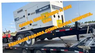Hotshot en Español/Un generador con cadenas, Carga ciega rumbo a Calif con doble carga #2...
