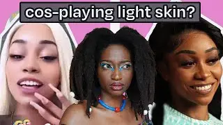 Digital Light Skinning? PINKY DOLL Cosplaying Lightskin: A.I. & COLORISM