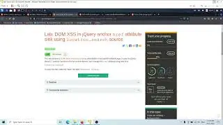 Lab: DOM XSS in jQuery anchor href attribute sink using location.search source