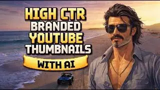 Create High CTR Branded Youtube Thumbnails with AI