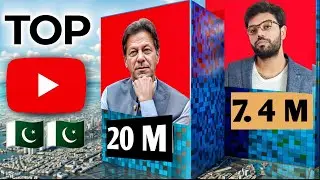 Top 50 Youtubers In Pakistan🇵🇰 2024|Most Subscribed Youtube channel In pakistan|| 3d Comparison