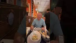 Ужин еле съели.