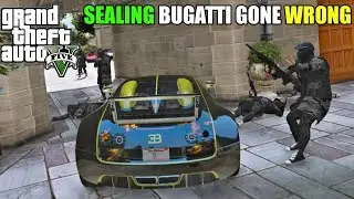 STEALING BUGGATI SUPER CAR GONE WRONG | GTA V 