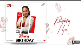 Happy Birthday Flyer Design|Pixellab Tutorial|Poaster design