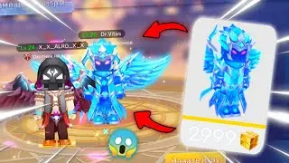 Купили Легендарный ICE Скин за 2999 G-кубов🤩 [Blockman GO]