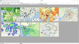 🌎 Maptitude 2023: GIS & Mapping Software for Canada. How to map Excel data & customer locations
