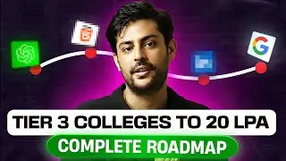 Tier 3 college to 20+ LPA with Proof | Complete roadmap