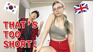 Making My Korean Boyfriend Jealous PRANK (That's Too REVEALING!) | AMWF International Couple | 국제 커플