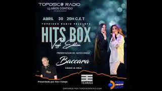 Presentación de "Vamos Al Cielo" en TopDisco Radio con Xavi Tobaja