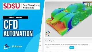 CFD Automation - AirShaper course at San Diego State University