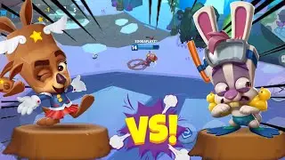 Molly vs Skippy : ZOOBA Gameplay I zooba