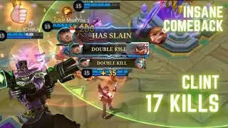 Clint Best Build and Emblem 2024 | 97% Damage Build🤯Clint Top Global Build - Mobile Legends