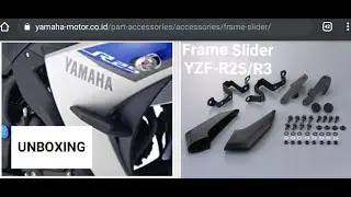 Unboxing Frame Slider YZF R25 R3 | Global Yamaha Genuine Accesories