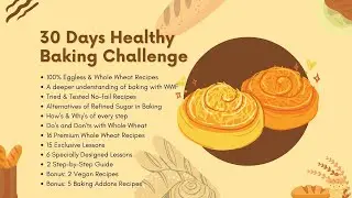 30 Days Healthy Baking Challenge