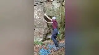 Mauchline Gorge soloing