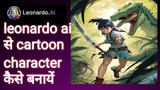 how to use leonardo ai!ai job! ai photo editing!leonardo ai! leonardo ai tutorial in hindi!!