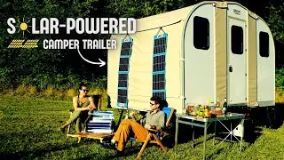 Solar-powered Camper Trailer