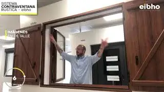pildora14: sistemas de contraventana rústica clásica en emulación madera