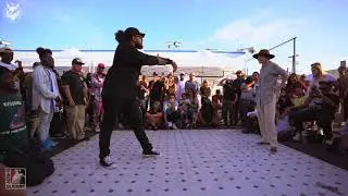 G-Wave vs. Ballerina(Popping Top 16) Bboy Summit 2021