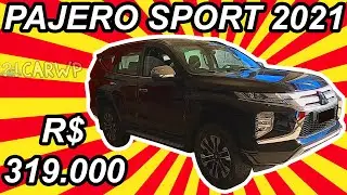 SHOWROOM R$ 319.000 Mitsubishi Pajero Sport HPE-S 2021 aro 18 AT8 4x4 2.4 Turbodiesel 190 cv