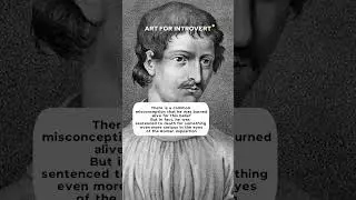 Giordano Bruno was burned alive for believing the Earth was round? Or is it a myth?