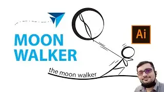 Design a Moon Walker Illustration in Illustrator with this Step-by-Step Tutorial