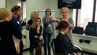 Семинар по стрижкам в школе штэрн